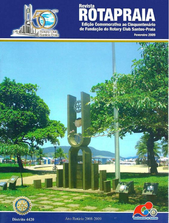 Capa revista do cinquenten&aacute;rio